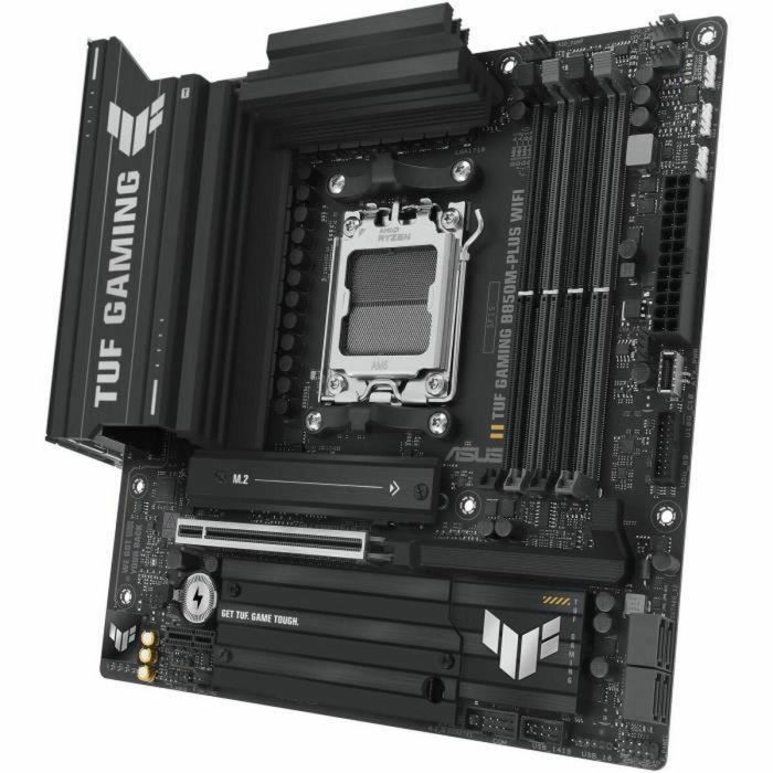 ASUS TUF GAMING B850M-PLUS WiFi Placa Base micro ATX AMD B850 Zócalo AM5 DDR5 para Ryzen 7000/8000/9000 Series Wi-Fi 6E BT 5.3 40