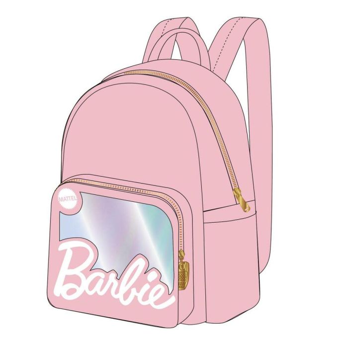 Mochila Casual Barbie Rosa 3