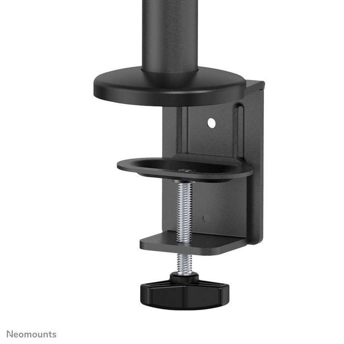 Neomounts Soporte de Escritorio para Monitor/Pantalla, Opciones de Fijación: Abrazadera y Ojal 12