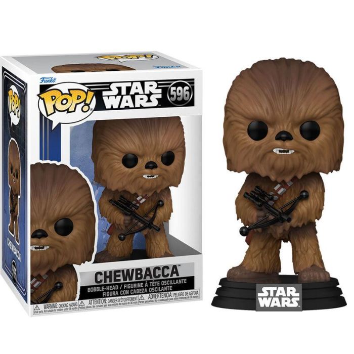 Funko 67533 Figura Pop! Chewbacca Star Wars Coleccionable, Muñeco de Vinilo de 9 cm con Caja Original 1 Funko 67533 Figura Pop! Chewbacca Star Wars Coleccionable, Muñeco de Vinilo de 9 cm con Caja Original 1