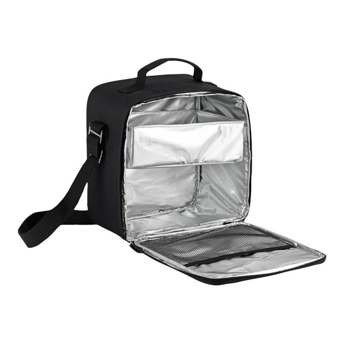 Fagor Tappy Bolsa Porta Alimentos Semi-rígida Aislante Negra 17.5x17x24.5 cm 1