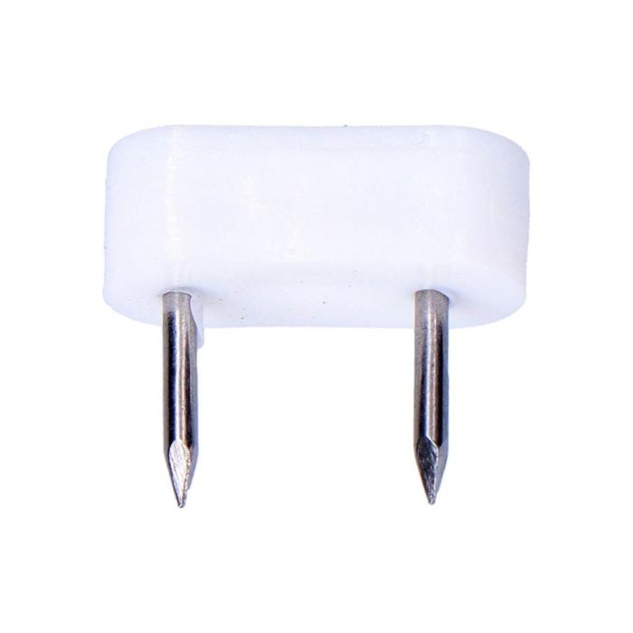 Edm Pack 6 uds. Tope Armario 2 Puntas 7x18mm Blanco