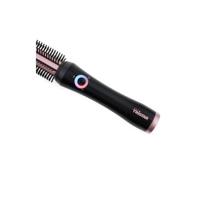 Tristar HD-2503 Cepillo Alisador de Pelo Inalámbrico Portátil, Revestimiento Cerámico, 3 Temperaturas, Negro y Rosa 1