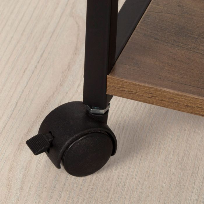 Estantería Max Home Hierro Madera MDF 3 Estantes 48 X 62 X 30 CM 2 Estantería Max Home Hierro Madera MDF 3 Estantes 48 X 62 X 30 CM 2