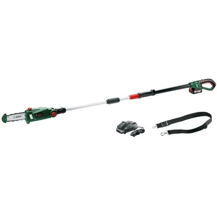 Bosch UniversalChainPole 18 Podadora Telescópica de Pértiga, 2.6m Altura Máxima, Barra 20cm, Batería 18V, 2.5Ah 0 Bosch UniversalChainPole 18 Podadora Telescópica de Pértiga, 2.6m Altura Máxima, Barra 20cm, Batería 18V, 2.5Ah 0