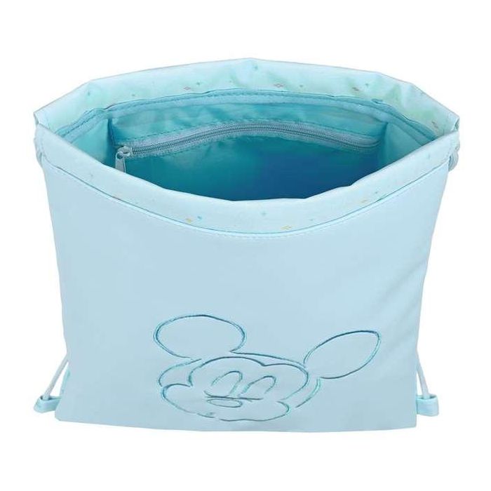 Safta Saco Plano Junior Mickey Mouse Baby Azul Claro 3