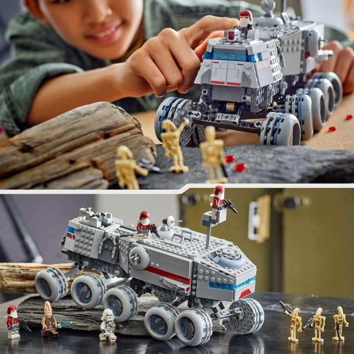LEGO 75413 Star Wars The Clone Wars Republic Juggernaut - Juguete de construcción para niños de 9+ años 9
