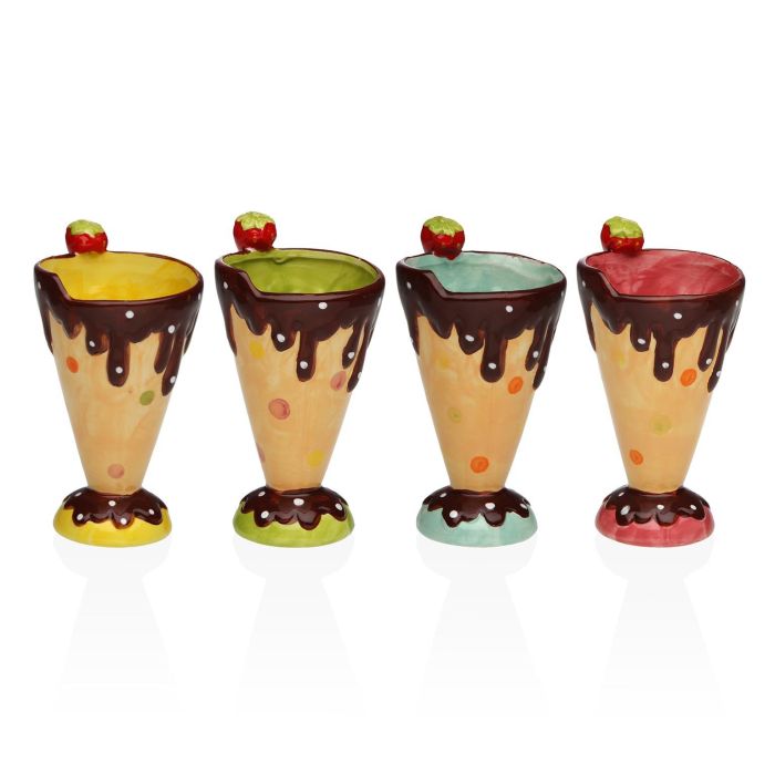 Copa Helado Versa Cerámica 18x9.5 cm, Estilo Fusion-Chic (4 Unidades) Copa Helado Versa Cerámica 18x9.5 cm, Estilo Fusion-Chic (4 Unidades)