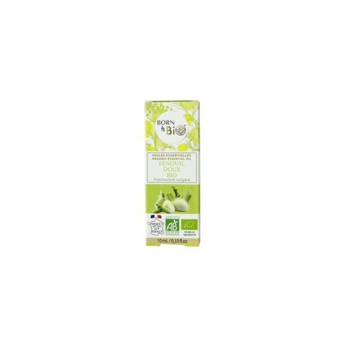 BORN TO BIO Aceite Esencial Hinojo Dulce Orgánico Bio 10 Ml