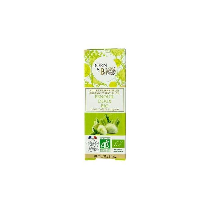 BORN TO BIO Aceite Esencial Hinojo Dulce Orgánico Bio 10 Ml