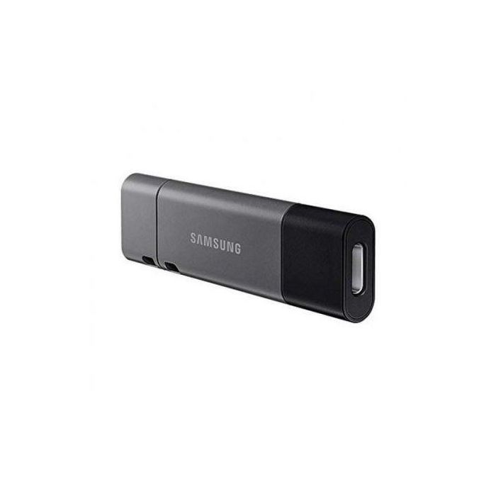 PENDRIVE SAMSUNG TITÁN GRAY PLUS 256GB - CONECTORES USB-A Y USB TIPO-C - 300MB/S LECTURA - USB 3.1 2