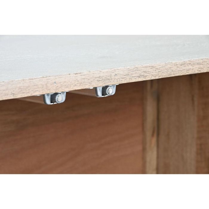 Aparador DKD Home Decor Blanco Crema Madera de mango 180 x 40 x 80 cm 5 Aparador DKD Home Decor Blanco Crema Madera de mango 180 x 40 x 80 cm 5