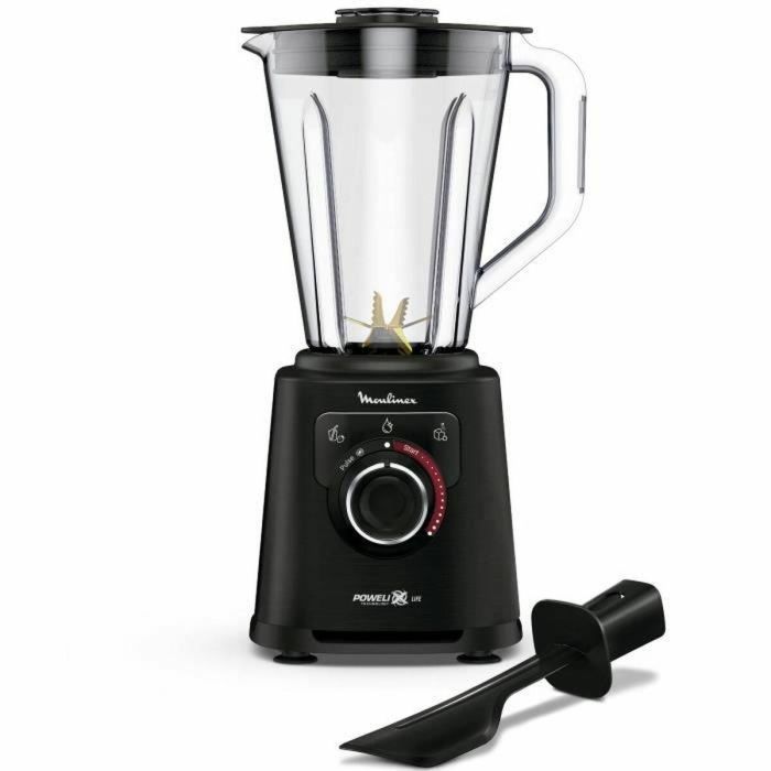 Batidora Moulinex, Vaso ligero irrompible 2 L, Batidora de alta velocidad, Cuchillas Powelix Life, Fácil limpieza, PerfectMix + LM88A810 3 Batidora Moulinex, Vaso ligero irrompible 2 L, Batidora de alta velocidad, Cuchillas Powelix Life, Fácil limpieza, PerfectMix + LM88A810 3