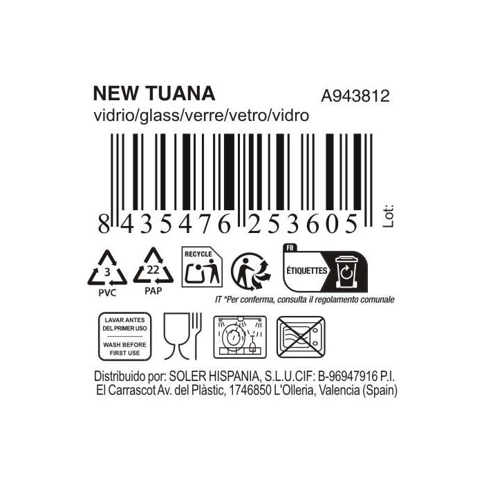 Bol 13 cm/375 ml New Tuana - La Mediterranea (24 Unidades) 3 Bol 13 cm/375 ml New Tuana - La Mediterranea (24 Unidades) 3