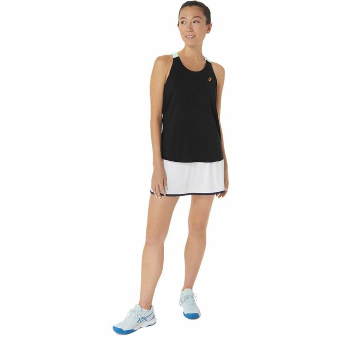 Camiseta de Tirantes Mujer Asics Court Negro 1