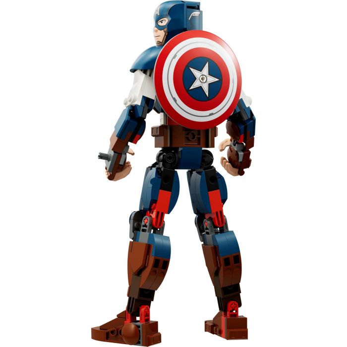 LEGO Capitán América Marvel Super Heroes Figura para Construir 310 Piezas 1 LEGO Capitán América Marvel Super Heroes Figura para Construir 310 Piezas 1