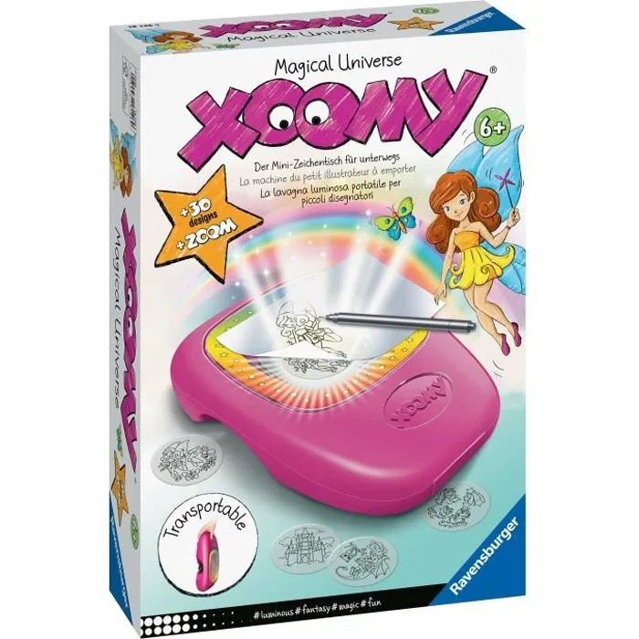 Ravensburger Xoomy Midi Magical Universe - Máquina de Dibujo Nómada con Zoom - A partir de 6 Años 0 Ravensburger Xoomy Midi Magical Universe - Máquina de Dibujo Nómada con Zoom - A partir de 6 Años 0
