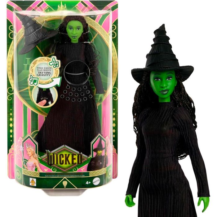 Mattel Muñeca Elphaba Cantarina Wicked 2 Jlg48 1