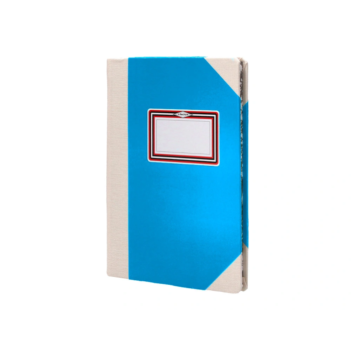 Fernandes Libro Cartone Cosido Din A6+ Liso 50 Hojas 100gr Azul 3