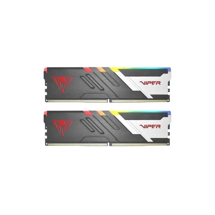 Patriot PVVR532G700C32K Viper Venom RGB 32 GB (2x16 GB) DDR5 7400 MHz DIMM Dual-Kit Negro Intel XMP