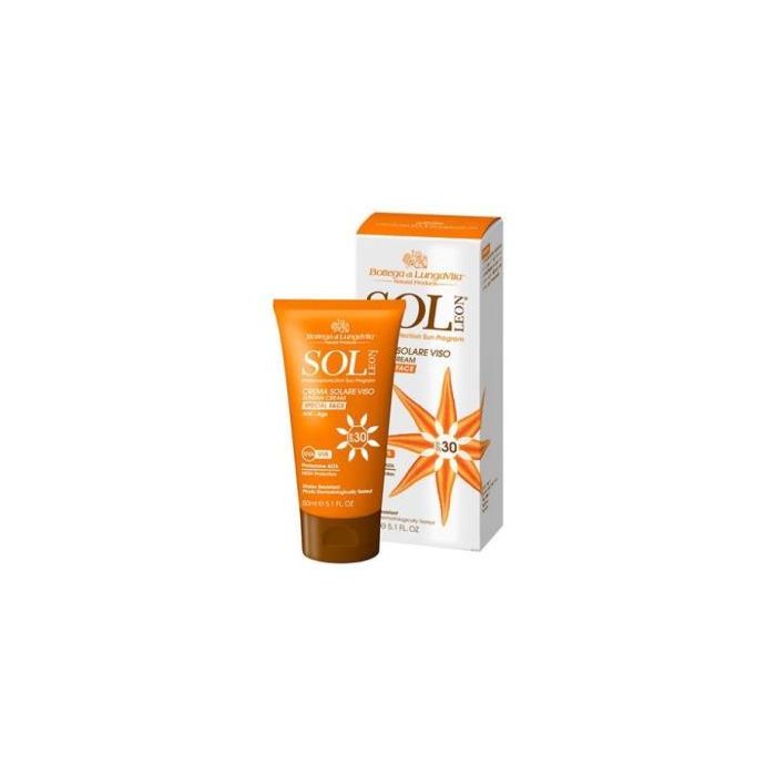 Sol Leon Crema Facial Solar SPF 30 Alta Protección 50ml