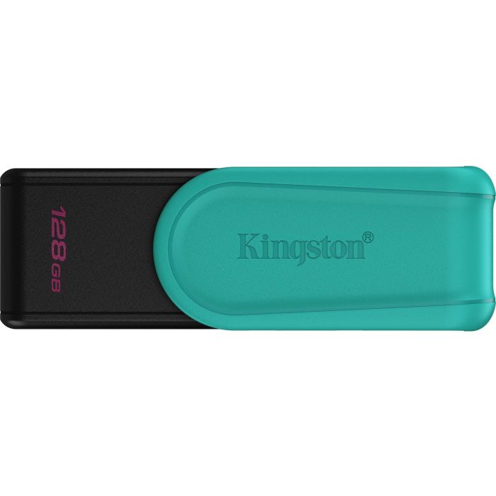 Kingston DTXS/128GB Pendrive 128GB DataTraveler Exodia S USB 3.2 Gen 1 Turquesa con Tapón Giratorio 0 Kingston DTXS/128GB Pendrive 128GB DataTraveler Exodia S USB 3.2 Gen 1 Turquesa con Tapón Giratorio 0