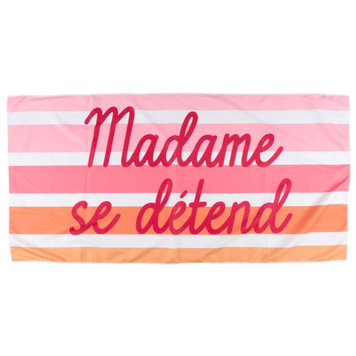 Jet Lag Toalla de Playa 70x140 cm - Colores Surtidos: Fucsia, Azul 3