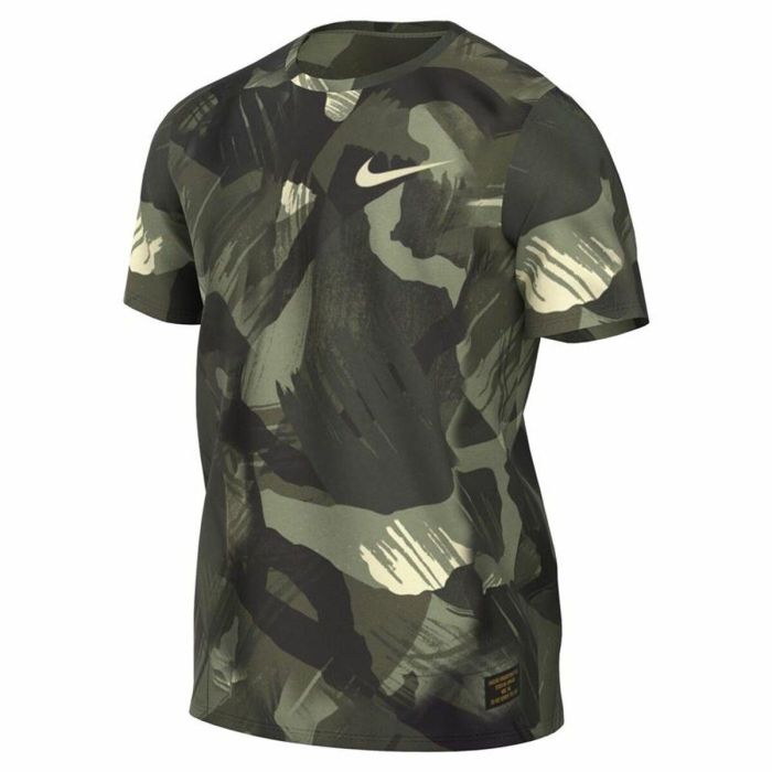 Camiseta de Manga Corta Hombre Nike Dri-FIT Verde M 0 Camiseta de Manga Corta Hombre Nike Dri-FIT Verde M 0