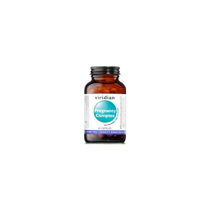 VIRIDIAN Pregnancy Complex Suplemento Vitamínico para Embarazo 60 Cápsulas Veganas