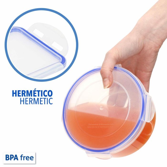 Set de Recipientes de Cocina Herméticos Apilables Max Home 29 x 12 x 20 cm 6 Unidades 4 Set de Recipientes de Cocina Herméticos Apilables Max Home 29 x 12 x 20 cm 6 Unidades 4