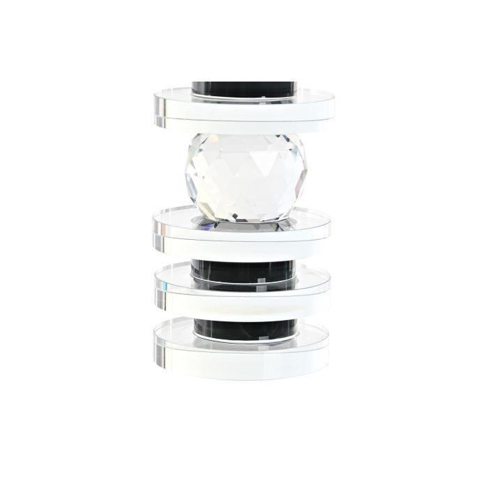 Portavela Moderno DKD Home Decor Negro 6 x 16 x 6 cm 1 Portavela Moderno DKD Home Decor Negro 6 x 16 x 6 cm 1