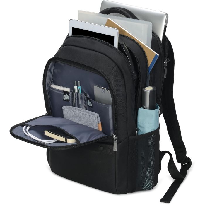 Mochila para Portátil Dicota D31637-RPET Negro 10 Mochila para Portátil Dicota D31637-RPET Negro 10