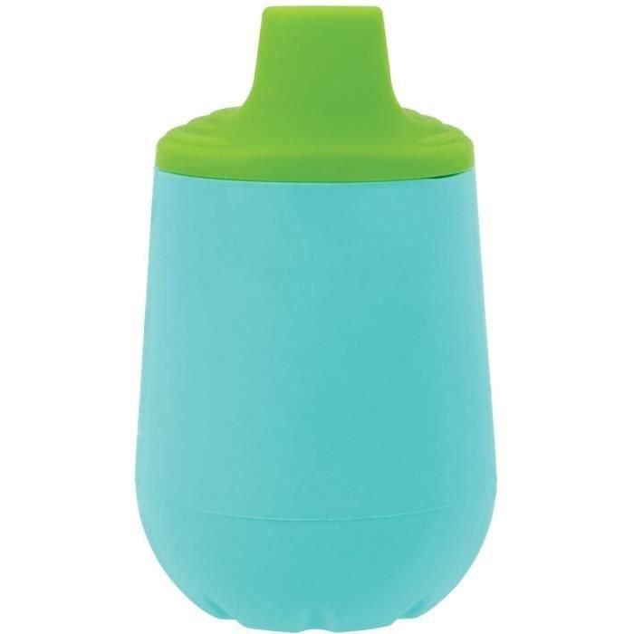 Nuby NUB0048526108152 Vaso de entrenamiento de silicona 120 ml, a partir de 6 meses, multicolor 2