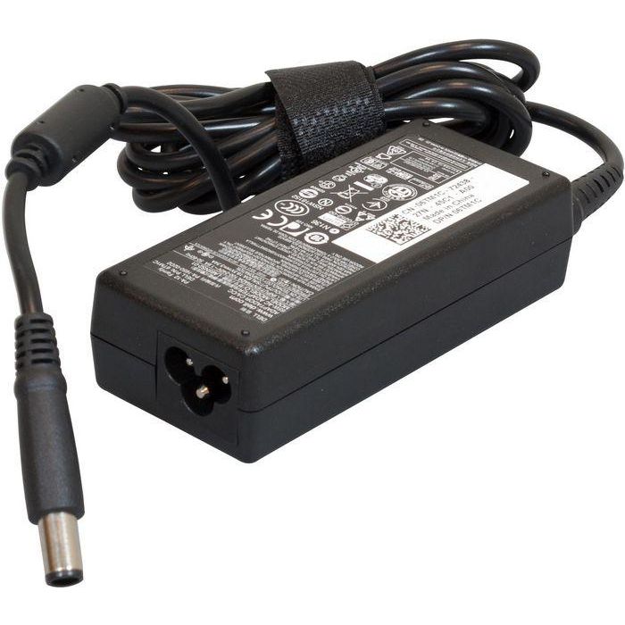 Dell AC Adapter, 65W, 19.5V, 3 Pin, 7.4mm, C6 Power Cord, Lot 6 Dell AC Adapter, 65W, 19.5V, 3 Pin, 7.4mm, C6 Power Cord, Lot 6