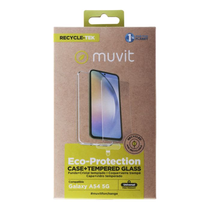 Funda y Protector para Móvil Muvit for Change Galaxy A54 5G Samsung Galaxy A54 5G 5 Funda y Protector para Móvil Muvit for Change Galaxy A54 5G Samsung Galaxy A54 5G 5