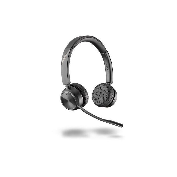 Poly Savi 7220 Office Stereo DECT Auriculares Inalámbricos para Teléfono de Oficina, 12h de Autonomía 1