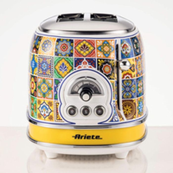 Ariete Tostador 2 Ranuras Positano - 6 Niveles de Tueste, Función Descongelar y Recalentar, Bandeja Recogemigas Extraíble 5