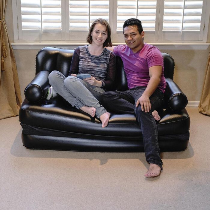 Bestway Sillon Hinchable 5 Posiciones Negro 188x152x64 cm Interior 75054 Bestway Sillon Hinchable 5 Posiciones Negro 188x152x64 cm Interior 75054