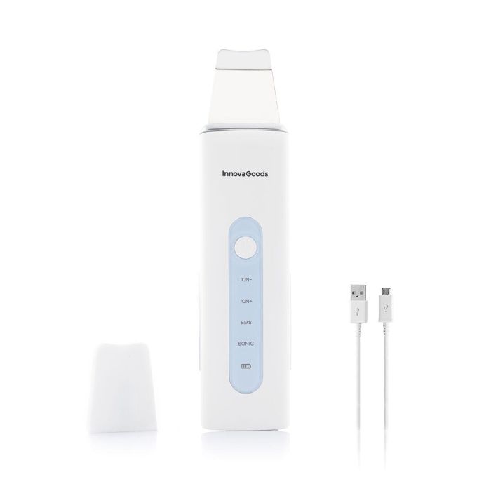 Limpiador Facial Ultrasónico 4 en 1 Falnik InnovaGoods 2 Limpiador Facial Ultrasónico 4 en 1 Falnik InnovaGoods 2