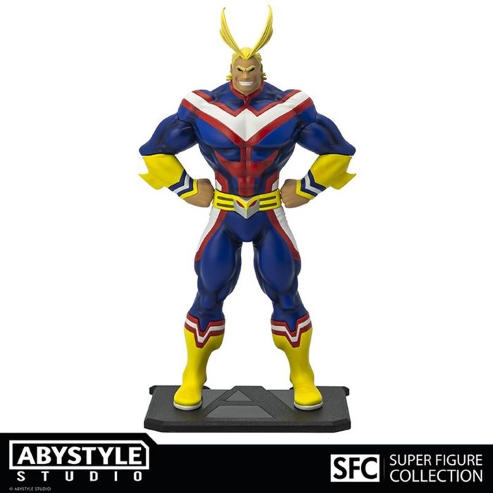 Abystyle Figura Abysse My Hero Academia All Might PVC con Base del Emblema UA - 28 x 16cm 0 Abystyle Figura Abysse My Hero Academia All Might PVC con Base del Emblema UA - 28 x 16cm 0