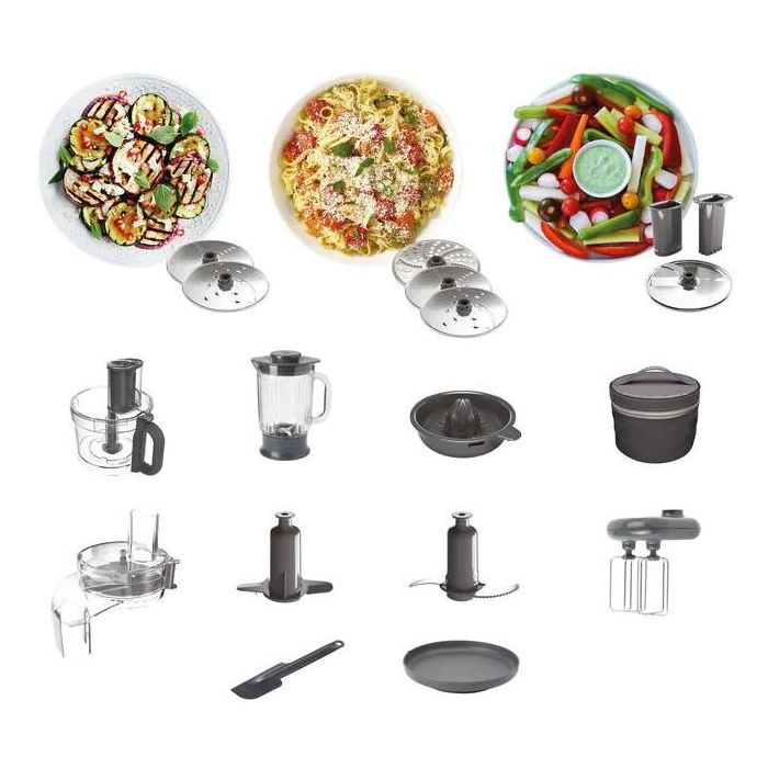 Kenwood Titanium Chef Baker XL Küchenmaschine silber 4 Kenwood Titanium Chef Baker XL Küchenmaschine silber 4