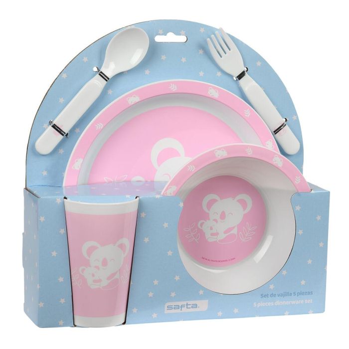 Set de vajilla infantil Safta Koala Poliéster 26 x 26 x 9 cm 0 Set de vajilla infantil Safta Koala Poliéster 26 x 26 x 9 cm 0