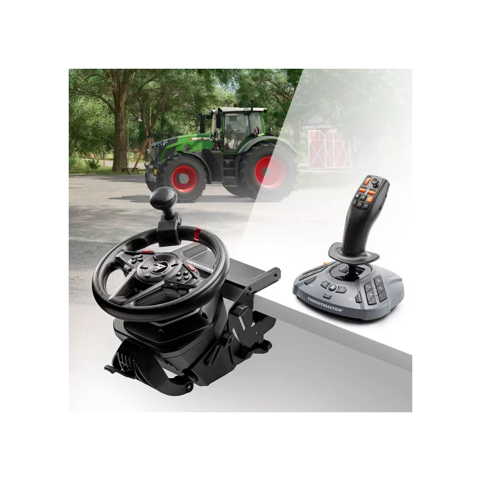 Thrustmaster 4160881 SIMTASK Farming Stick Joystick para Simulación Agrícola y Maquinaria Pesada, 3 Ejes, 33 Botones, PS5 y PC