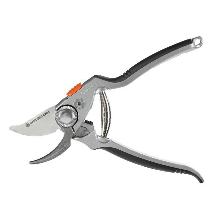 Gardena BP 50 Premium Tijeras de podar ergonómicas con mangos de aluminio, contracuchilla forjada, corte 22 mm 1 Gardena BP 50 Premium Tijeras de podar ergonómicas con mangos de aluminio, contracuchilla forjada, corte 22 mm 1