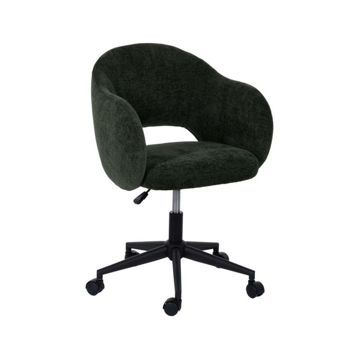 Silla de Oficina Negro Verde 56 x 56 x 85 cm