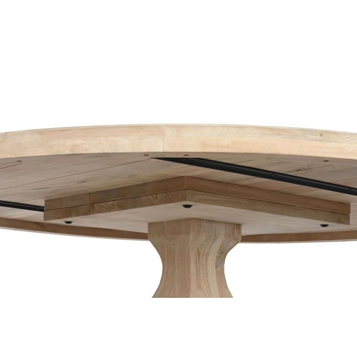 Mesa Redonda Comedor Tradicional DKD Home Decor Natural 150 x 76 x 150 cm 5 Mesa Redonda Comedor Tradicional DKD Home Decor Natural 150 x 76 x 150 cm 5