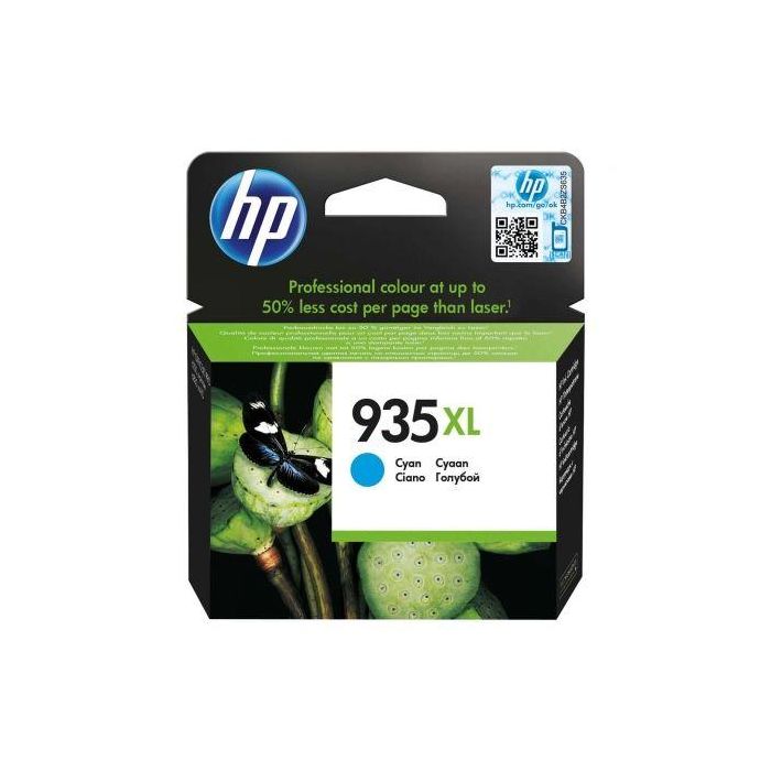 Cartucho de Tinta Original HP nº935 XL Alta Capacidad/ Cian Cartucho de Tinta Original HP nº935 XL Alta Capacidad/ Cian