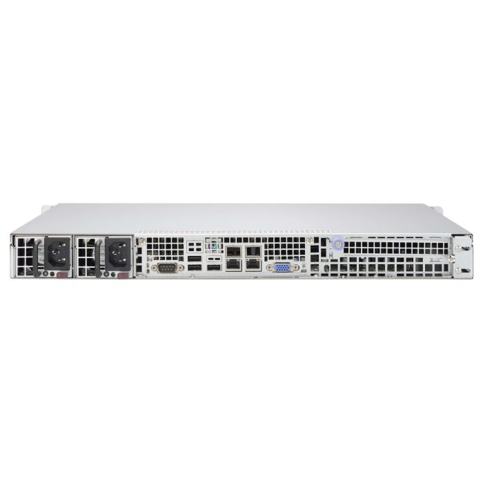 Supermicro SuperChassis 514-R407C - Chasis Rack Servidor 1U EATX, 2 Bahías 2.5", 2 Fuentes de Alimentación Redundantes 400W 80 Plus Platinum, Gris 1