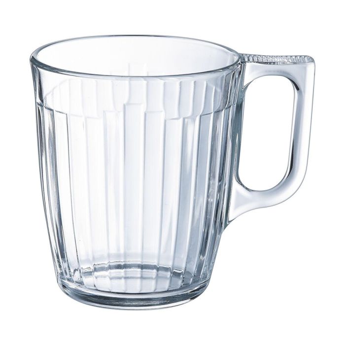 Taza Luminarc Nuevo Desayuno Transparente Vidrio (250 ml) (6 Unidades) 2 Taza Luminarc Nuevo Desayuno Transparente Vidrio (250 ml) (6 Unidades) 2