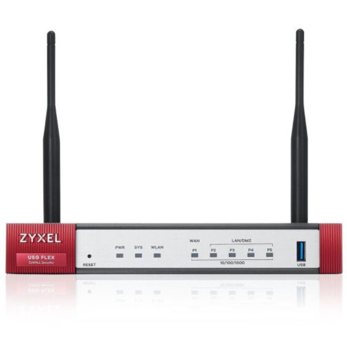 Zyxel USG FLEX 50AX Firewall con Wi-Fi 6, Rendimiento de Firewall 350 Mbit/s, 15 Usuarios Concurrentes, 4 Puertos Ethernet LAN